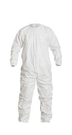 Pack of 25 I du Pont de Nemours and Company IC255BWH5X00250B DuPont Protection Technologies a business unit of E 5X-Large DuPont Tyvek IsoClean IC255B Coverall with Dolman Sleeve Design and Zipper Closure White Pack of 25 I du Pont de Nemours and Company IC255BWH5X00250B DuPont Protection Technologies a business unit of E 5X-Large DuPont Tyvek IsoClean IC255B Coverall with Dolman Sleeve Design and Zipper Closure White